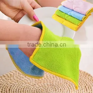 Wholesale Stock Lot Cheap Cotton Plain Tea Towel Fabric thumbnail-3