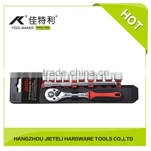 1/4"DR. 12PCS MINI SOCKET TOOLS SET thumbnail-1