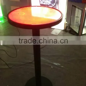 Edgelight Led Lighting Furniture RGB Colorful Bar Table for KTV Bar or Nightclub Entertainment Place thumbnail-3
