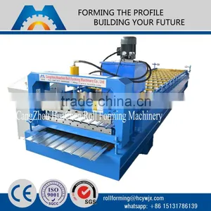 Galvanized Steel Wall Panel Cold Roll Forming Machine Price thumbnail-1