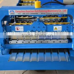 Galvanized Steel Wall Panel Cold Roll Forming Machine Price thumbnail-2