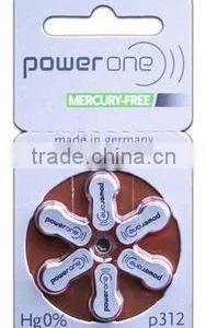 Mercury Free Power One Hearing Aid Battery Size 312 thumbnail-1