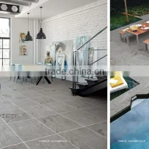 600*600mm Cement Design 3D Inkjet Print Ceramic Tiles thumbnail-6