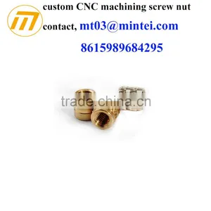 Dongguan Factory Custom CNC Machining Brass Screw thumbnail-1