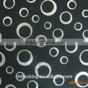 Bronzing Design Flock Fabric for Draw Bar Box thumbnail-3