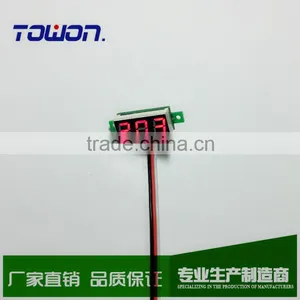 0 - 99.9V DC Digital Voltmeter Three Bit Red Green Blue 0.28 "LED 0v to 100v With Reverse Connection Protection thumbnail-2
