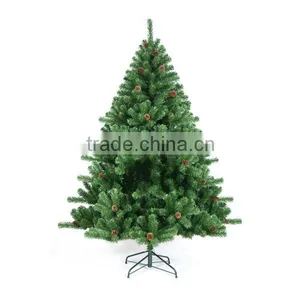 PVC Dense Christmas Tree With Pine Cones thumbnail-1