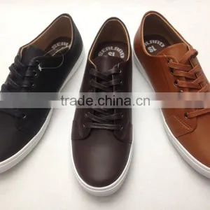 2016 Fashionable Factory Hot Sell Comfortable pu Sneakers Men Shoes Made in China thumbnail-1