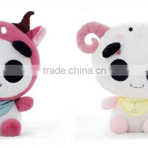 Promotion Gift Creative Cartoon Panda 12 Constellation Super Cute Doll Adorable Plush Toy Doll thumbnail-3