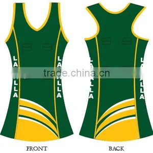 New Design Netball Dress for High School Team thumbnail-3