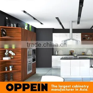 North America Modern Best Price Lacquer Kitchen Cabinet thumbnail-6