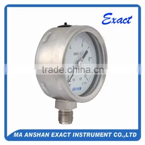 4 Inch Diameter All Stainless Steel Pressure Gauge Manometer thumbnail-1