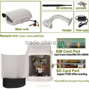 32GB SD Card CCTV Surveillance Waterproof SIm Card 3g Video Camera thumbnail-3
