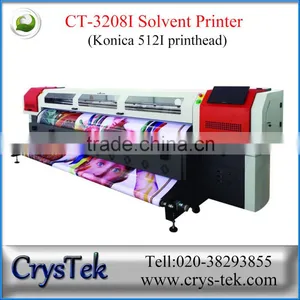 CRYSTEK Konica 512i Flex Banner Printing Machine Outdoor Printer thumbnail-1