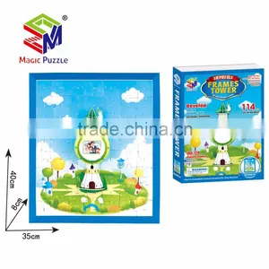 3D Dragon Boat Wall Decoration Puzzle Frame From China thumbnail-5