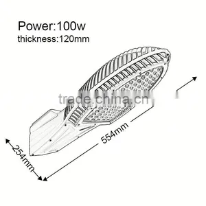 High Brightness Waterproof Cob Led Street Light Lamp 36w thumbnail-2
