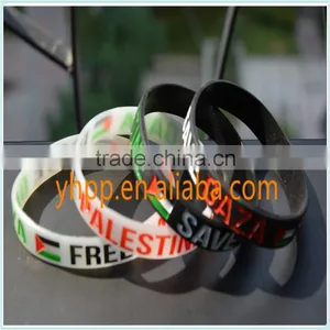 Personalized Design Promotional Silicone Wristband Bracelet thumbnail-2