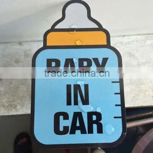 Custom Full Colors Baby on Board Car Stickers PVC Material and Body Stickers Use Car Full Body Vinyl Sticker --DH20448 thumbnail-1