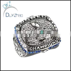 China Factory Wholesale Hip Hop Custom Cheap Championship Ring thumbnail-1