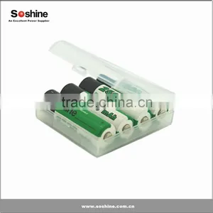 For 1-4 Pcs AA Battery AA Battery Holder Case Plastic Battery Case aa Battery Holder thumbnail-2