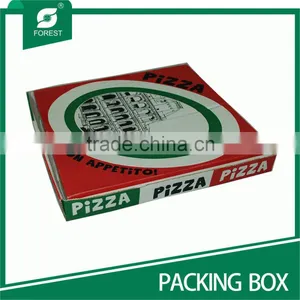 LARGE TAKE AWAY SNACK PAPER BOX WHITE PIZZA PACKAGING BOXES thumbnail-1