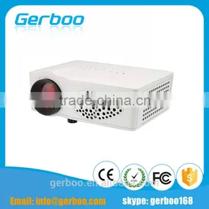 Mini Native Audio Home Cinema White Projector With Led Lcd 1024*768 thumbnail-1