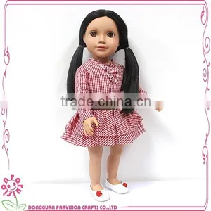 Fashion Plastic Vinyl Half Cloth Body Doll Toys , PVC Vinyl Doll for Girls thumbnail-4