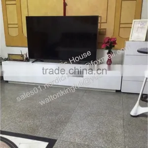 2016 New China Furniture Gloss Painting White tv Stand DIY TV Stand thumbnail-1
