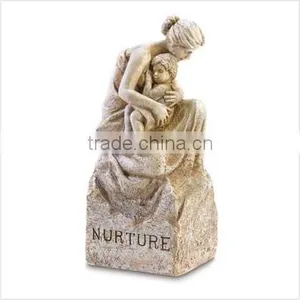 Polyresin Mother and Child Nurture Statue thumbnail-1