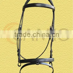 Leather Bridle With One Stitched thumbnail-1