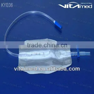 500ml Three-Chamber Urine Leg Bag KYE06 With CE/FDA/ISO13485 Certificate thumbnail-1