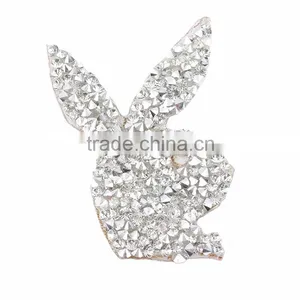 Rhinestone Labels Patches,brand Hot Fix Patches for Garment thumbnail-2
