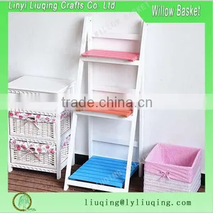 New Arrival Stylish Three Tier Wood Shelf Knock Down Shelf Display Shelf thumbnail-1