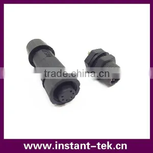 INST M12 3pins Male Plug IP67 Waterproof Circular Connector thumbnail-3