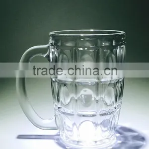 400ml Glass Water Cups With Handle thumbnail-1