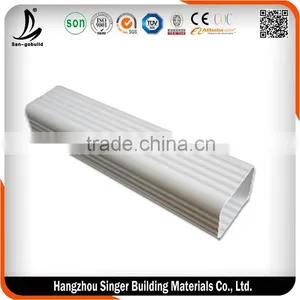 Other Plastic Materilas, Rain Gutter, PVC Downspout For Roof Drainage System thumbnail-2