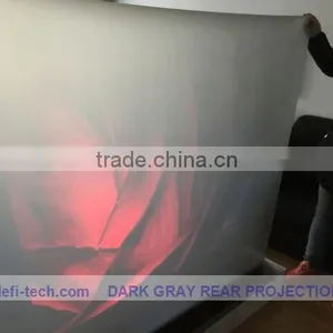 Holographic Window Film With High Contract High Definition Transparent Rear Projector Screen Best Price Sales thumbnail-1