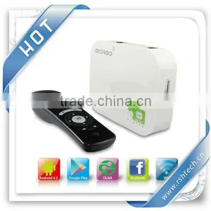 Android 4.2 Media Player Google tv Box Internet Smart Media Box With Miracast/google tv Remote/3d Play thumbnail-1