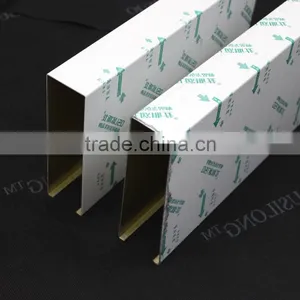 Weather Resistant U Aluminum Interior Baffle Linear Ceiling Material thumbnail-4