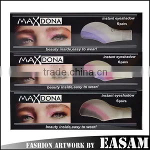 Hot Eye Decoration Sticker Made With Eye Shadow thumbnail-1