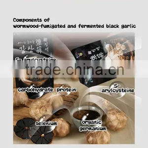 Black Garlic Slices Fermented Garlic Healthy Food 100% Natura Garlic Set Fermented Black Garlic Extract (60ml,30pack) thumbnail-3