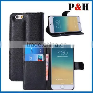 New Arrival pu Leather Case for Iphone 6 Cover Leopard pu Leather Wallet Case for Iphone 6 thumbnail-2