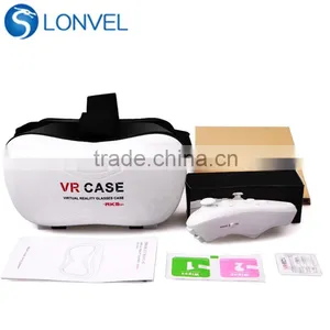 2016 Head Mount Plastic VR BOX 2.0 Version VR Virtual Reality Glasses Cardboard 3D Game Movie for 4.7" - 6.0" Smart Phone thumbnail-5