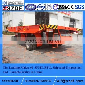 DCY 50T Shipyard Transporter Container Transport Semi Trailer thumbnail-2
