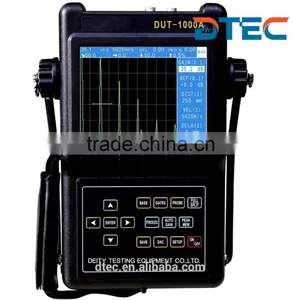 DTEC DUT-1000A Portable Digital Ultrasonic Flaw Detector NDT Testing, Ultrasound,Weld Inspection, A Scan ,CE ISO Certificate thumbnail-1