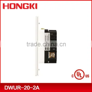 UL CUL Listed 120V 20A 60HZ Usb Plug Wall Socket With USB Charger thumbnail-5
