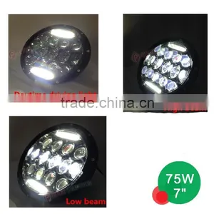 Promotion!Round 7" Led Headlight With DRL, 75W Dodge 7" Led Headlight thumbnail-5