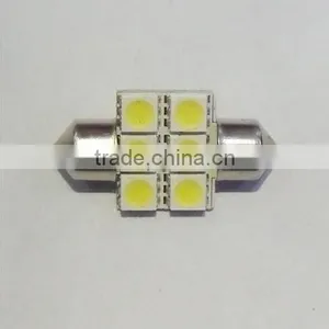 Festoon Led 6SMD 5050 28/31/36/39/41/43mm SV8.5 Car Led Festoon Lighting thumbnail-2