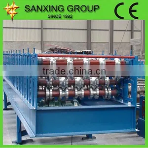 Glazed Roof Tile Steel Roll Forming Machine Roll Former thumbnail-1