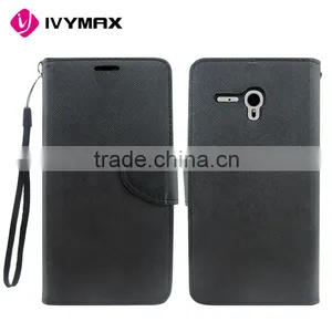2016 Hot Item China Cellphone Accessories Case PU Leather Cover Case for Alcatel Fierce XL thumbnail-1
